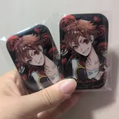 ツイステ　エース　スクエア缶バッジセット