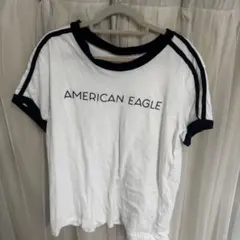 AMERICAN EAGLE Tシャツ ホワイト Sサイズ