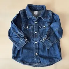 美品BabyGapデニムシャツ18-24months