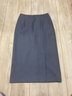 apart by lowrys グレー タイトスカート ひざ丈　日本製のサムネイル