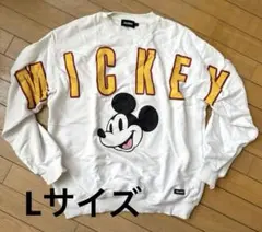 【格安！美品・レア】エクストララージdisneyコラボ　トレーナー　Lサイズ