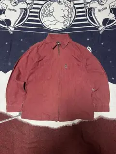 90s〜00s converse シャツジャケット　短丈ブルゾン　ジップシャツ