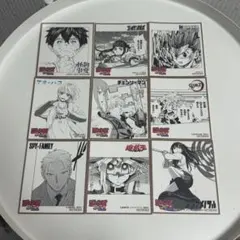 ジャンプフェア　特典　色紙　23枚