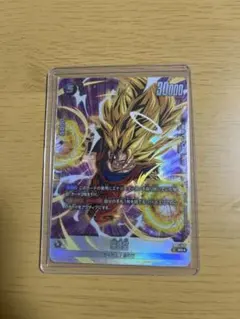 ドラゴンボールフュージョンワールドfb05-100 孫悟空 sr パラレル 美品
