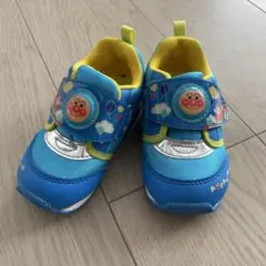 【美品】14cm アンパンマン　スニーカー　ムーンスター