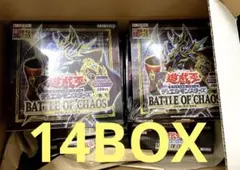 初回生産　未開封　シュリンク付き遊戯王Oバトル・オブ・カオス　14BOX
