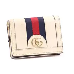 グッチ GUCCI オフィディア カードケース ミニ財布 アイボリーのサムネイル