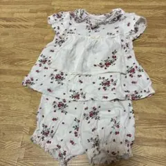 センスオブワンダー　野いちご柄上下セット90サイズ