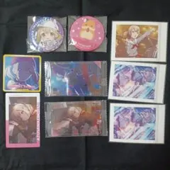 プロセカ 小豆沢こはね ぱしゃこれ 缶バッジ ウエハースカード シール