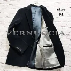 VERNUCCIA ダークブルー コーデュロイ ジャケット M