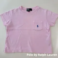 Polo by Ralph Lauren Tシャツ ピンク 80cm 　記名ありのサムネイル