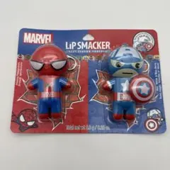 【新品未使用】マーベル　リップ　キーホルダー　スパイダーマン　キャプテンアメリカのサムネイル