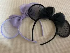 東京ディズニーリゾート限定　 カチューシャ　ミッキーミニー　2点セット