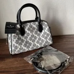 【新品・未使用✨】kate spade スペードフラワー ダッフル クロスボディ