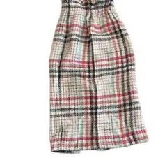 ミラオーウェン　チェック柄タイトスカート