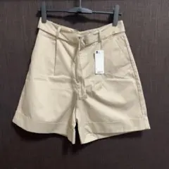 GU ベージュ ショートパンツ L