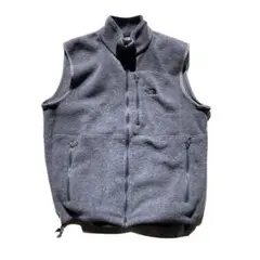 【00s】THE NORTH FACE ノースリーブ フリースベスト グレー L