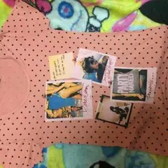 新品★セシルマクビードット柄Tシャツ★サーモンピンク