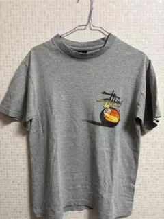 STUSSY ステューシー 8ボール グラフィック Tシャツ グレー Sサイズ