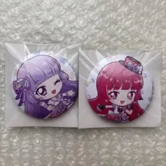 アイカツ×プリパラ ] オーロラ缶バッジ 氷上スミレ 北条そふぃ - メルカリ