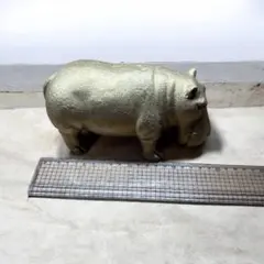 hino pixy様 カバ テディベア アーティストベア 作家ぬいぐるみ - メルカリ