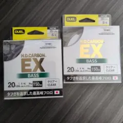 デュエル フロロ H.D.CARBON EX BASS 20LB 2個のサムネイル