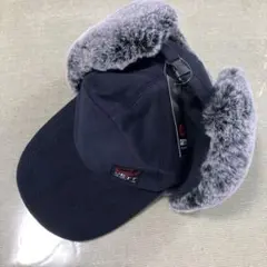 GETT ネイビー フリースキャップ