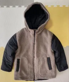 コムサイズム　キッズ　リバーシブルダウンジャケット 140cm