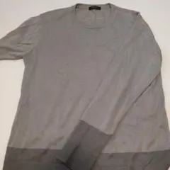 COMME CA ISM ニット グレー Mサイズ