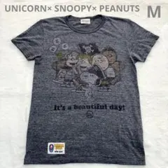ユニコーンツアーTシャツ SNOOPY PEANUTS UNICORN