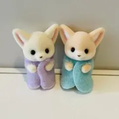 【新品未使用品】シルバニアファミリー　フェネック　赤ちゃん　ふたご