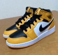 新品•未使用‼︎ NIKE AIR JORDAN 1 MID GS 22.5cm
