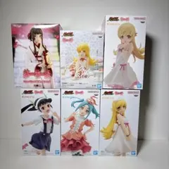 未開封 西尾維新 物語シリーズ フィギュア 6体セット ESPRESTO