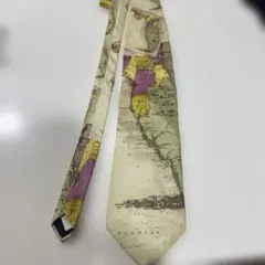 RM STYLE フロリダ地図柄 ネクタイ
