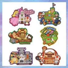 USJ マリオ　スーパーニンテンドーワールド5周年　マグネットセット