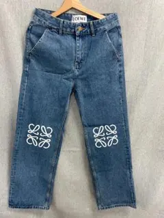 LOEWE 刺繍デニムパンツ M