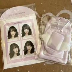 限定品Le Sserafim チェウォン　メッセージカード+PVCホルダーセット