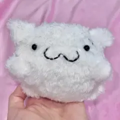 ♡現品♡ハンドメイド　ぬいぐるみ　まる猫　平成女児　Y2K 顔文字　平成のサムネイル