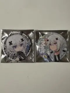 メルト・ダ・テンシ 缶バッジ 2個セット