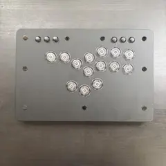 【美品】punkworkshop レバーレス minibox アケコン PKB PC】MINI BOX レバーレスコントローラー (ボタンレイアウトB
