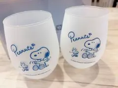 SNOOPY Frost Pair Glasses ペアグラス