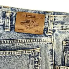 EDWIN 年代物デニムパンツ 71141 昭和レトロ　w91 H108