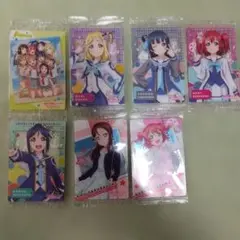 ラブライブ！サンシャイン!! Aqours カード7枚セット