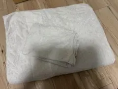 ひもなしラクラク掛け布団カバー シングル　枕カバーセット　モカ　ニトリ