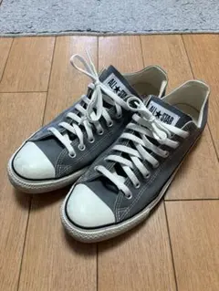 CONVERSE コンバース グレー ローカット スニーカー オールスター