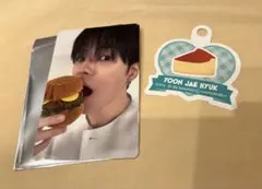 TREASURE はぴだんぶいカフェ 予約特典トレカ ストロータグ ジェヒョク