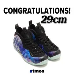 Nike Air Foamposite One Galaxy 29cm 黒タグ