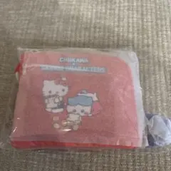 ちいかわ サンリオ コラボ コンパクトウォレット ハチワレ