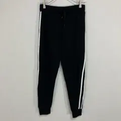 AQUAHISTORY 黒のジャージパンツ Lサイズ