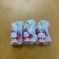 ポチャッコ　なかよしさくらんぼスイング　3体セット